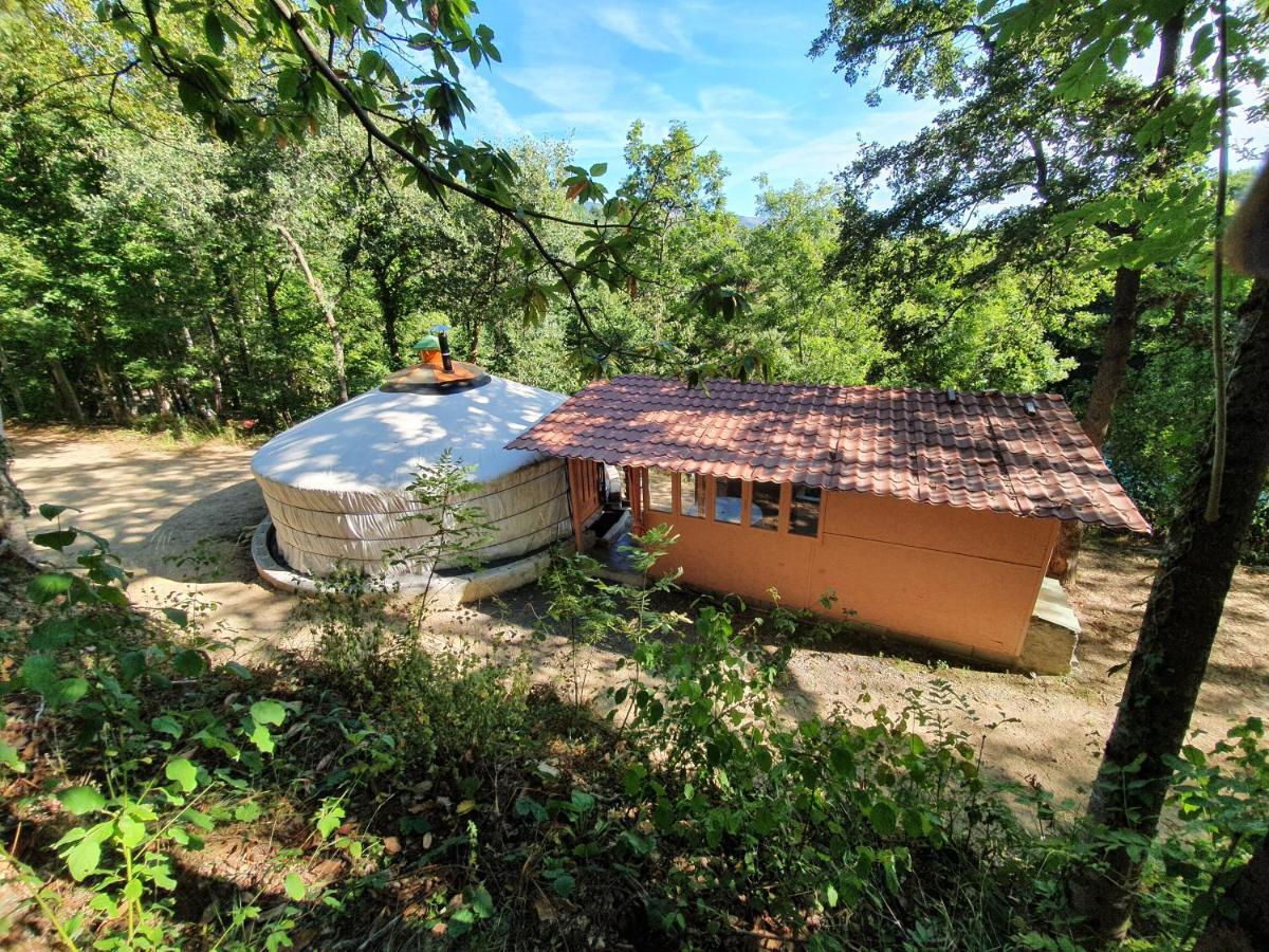 Camping Le P'Tit Bonheur Escaro Exterior foto