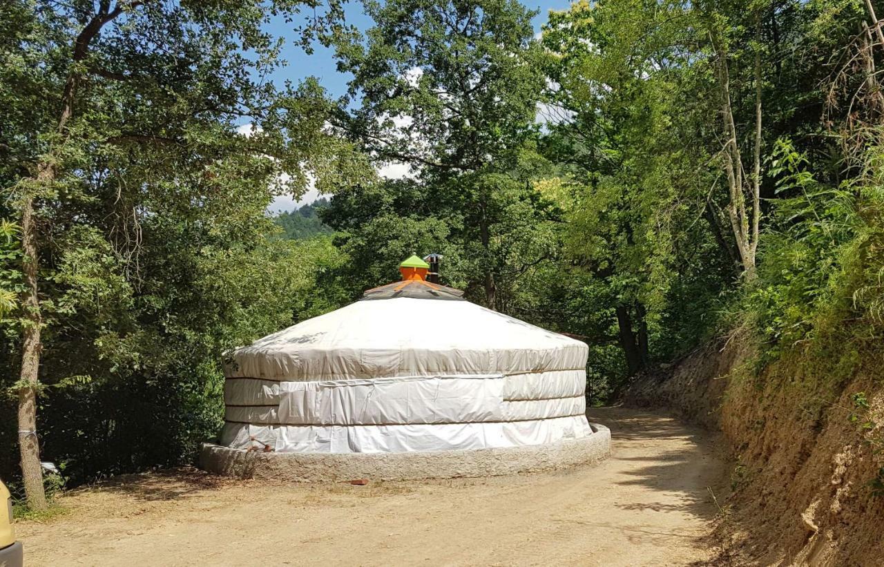 Camping Le P'Tit Bonheur Escaro Exterior foto